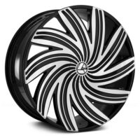 AZA-502 - Gloss Black & Machined