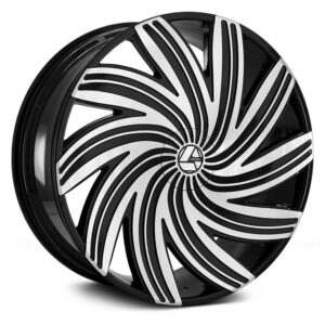 AZA-502 - Gloss Black & Machined