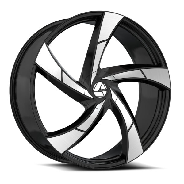 AZA-524 - Gloss Black & Machined