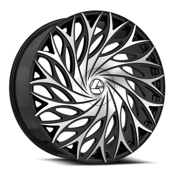 AZA-525 - Gloss Black & Machined