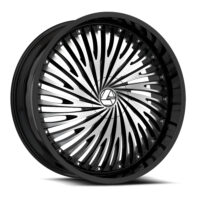 AZA-526 - Gloss Black & Machined
