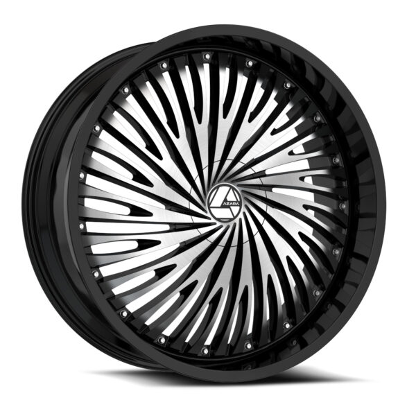 AZA-526 - Gloss Black & Machined
