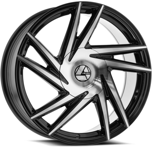 AZA-529 - Gloss Black & Machined