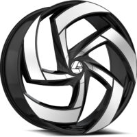 AZA-530 - Gloss Black & Machined