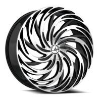 AZA-531 - Gloss Black & Machined