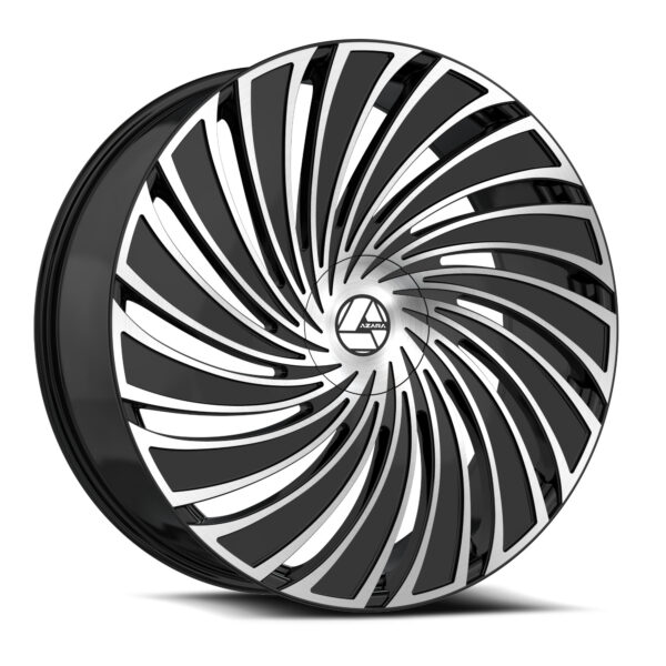 AZA-533 - Gloss Black & Machined