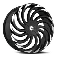 AZA-534 - Gloss Black & Machined