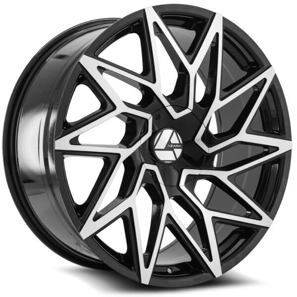 AZA-511 - Gloss Black & Machined