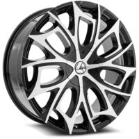 AZA-512 - Gloss Black & Machined