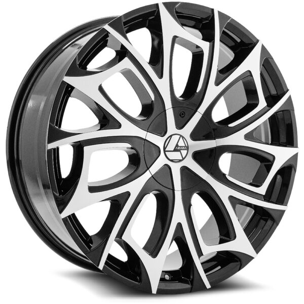 AZA-512 - Gloss Black & Machined