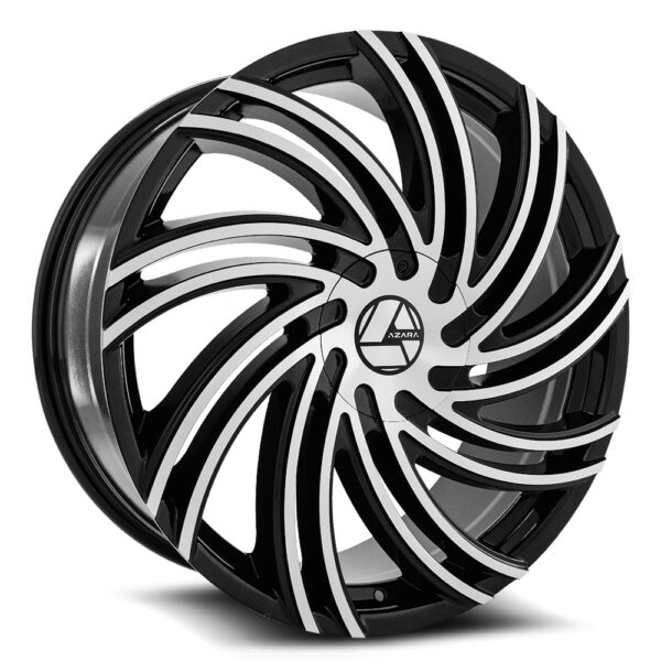 AZA-514 - Gloss Black & Machined